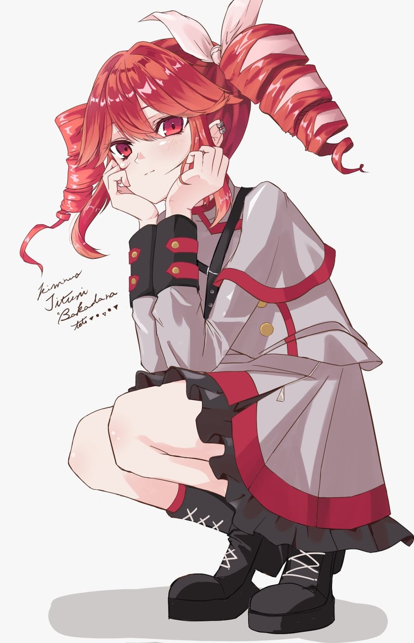 kasane teto (utau and 1 more) drawn by ramie_li
