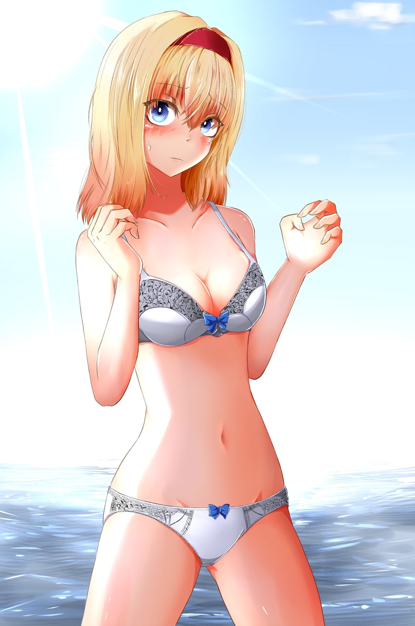 alice margatroid and hinase (touhou and 1 more) drawn by sakuna_brownie