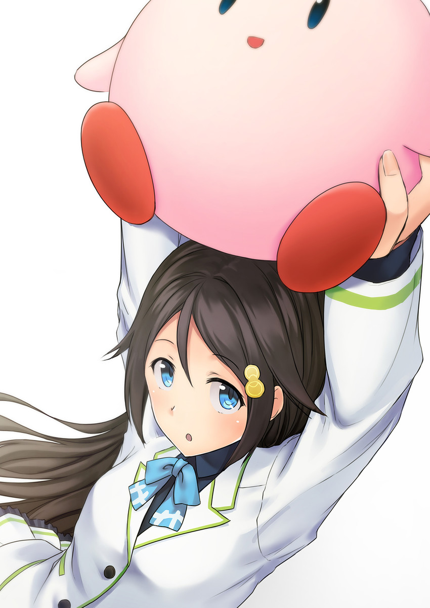 kirby and izumi reina (kirby and 1 more) drawn by yume32ki