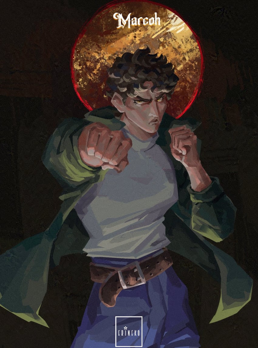 marcoh (fear & hunger and 1 more) drawn by erineko