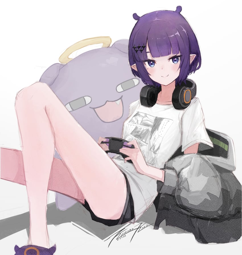 ninomae ina'nis and takodachi (hololive and 1 more) drawn by punished_pigeon