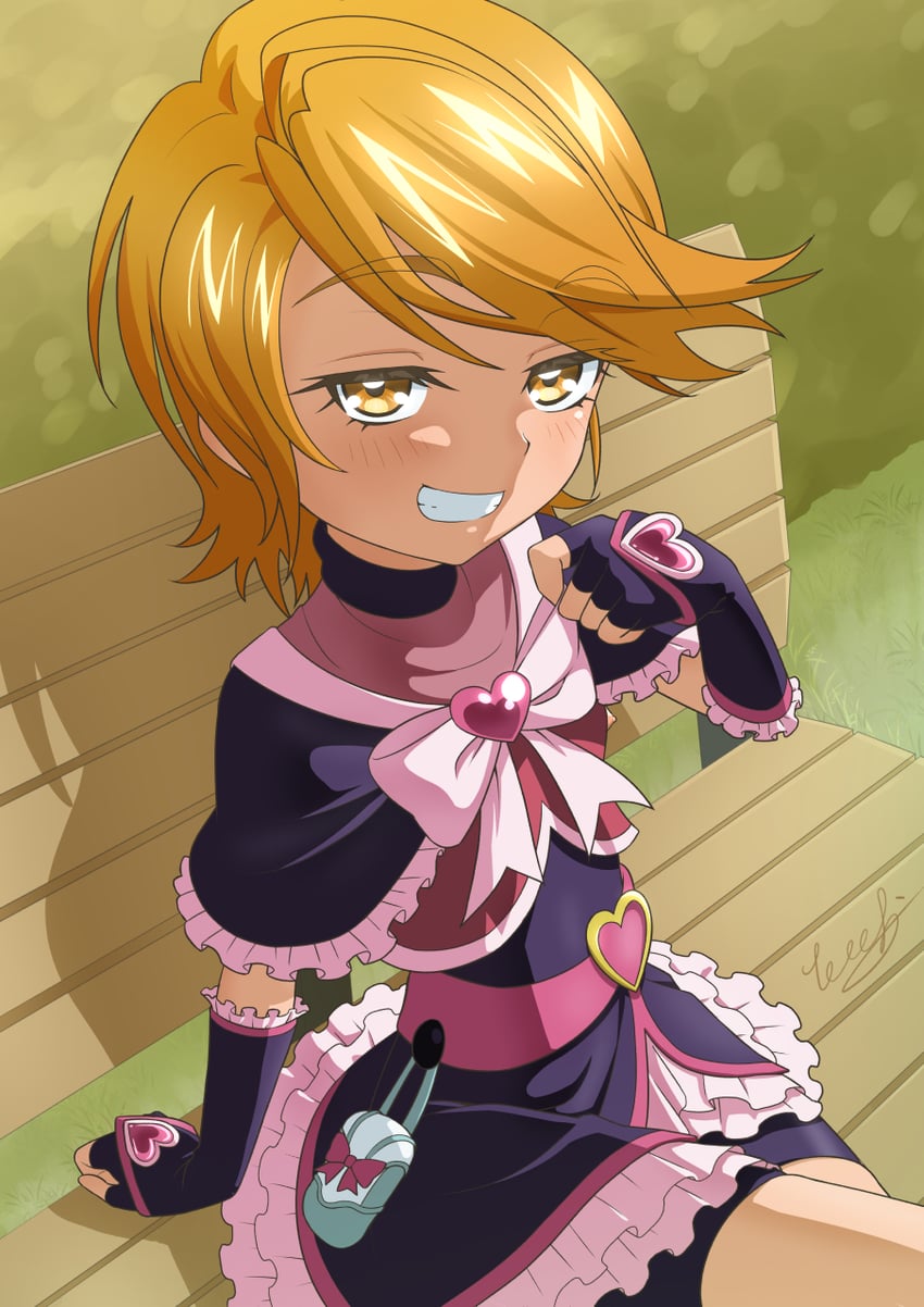 misumi nagisa and cure black (precure and 2 more) drawn by tiler_(tiler00)