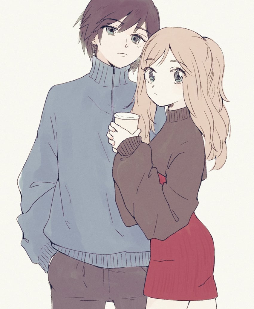 serena and calem (pokemon and 1 more) drawn by hiryoou