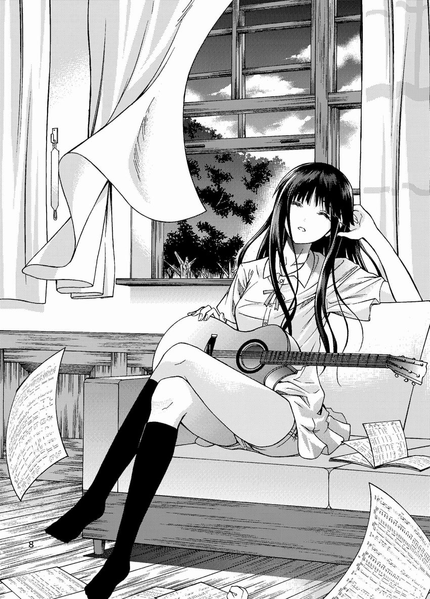 touma kazusa (white album and 2 more) drawn by almadillo