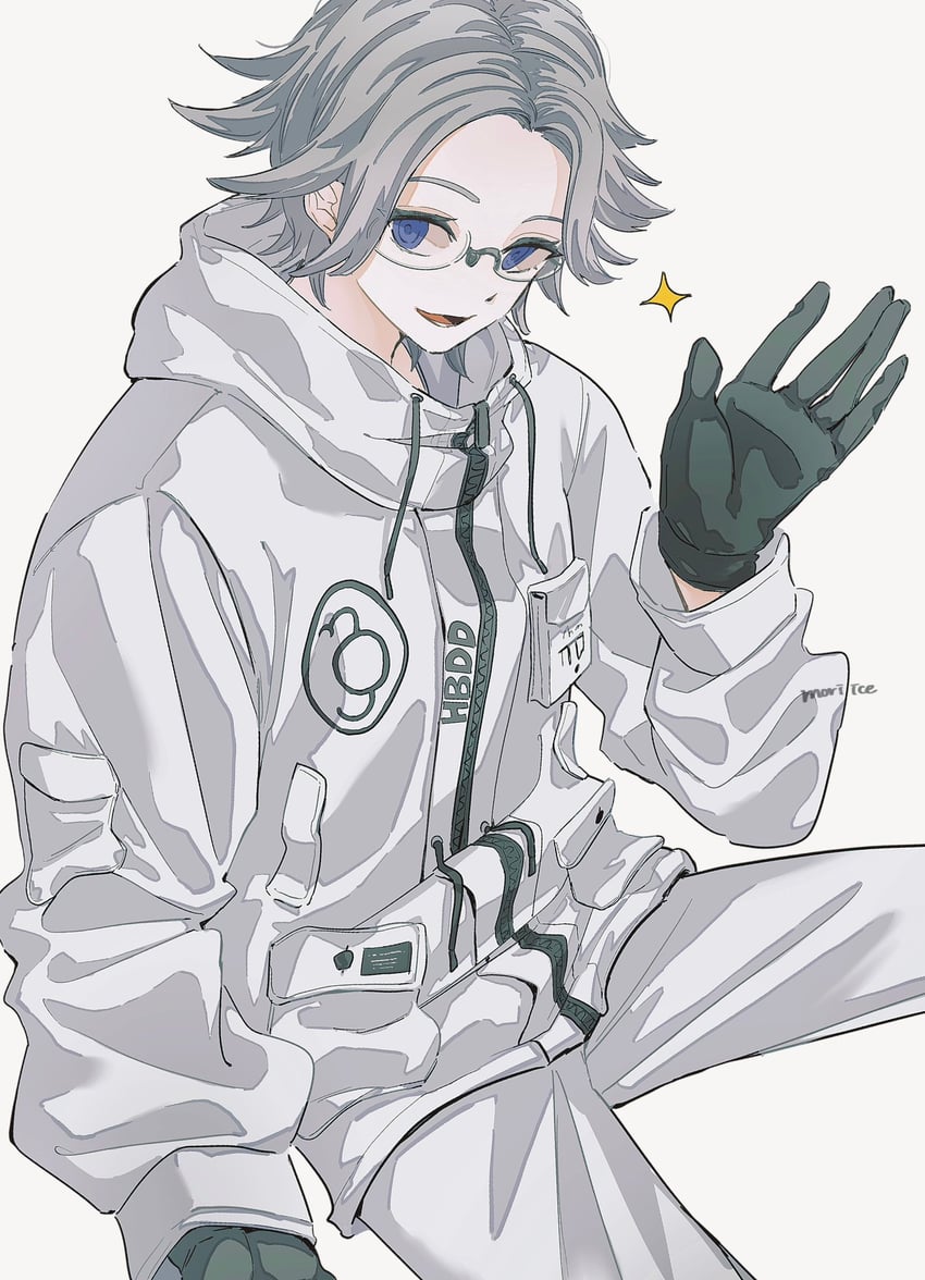aotsuki eito (the hundred line -last defense academy-) drawn by ice_morinaka