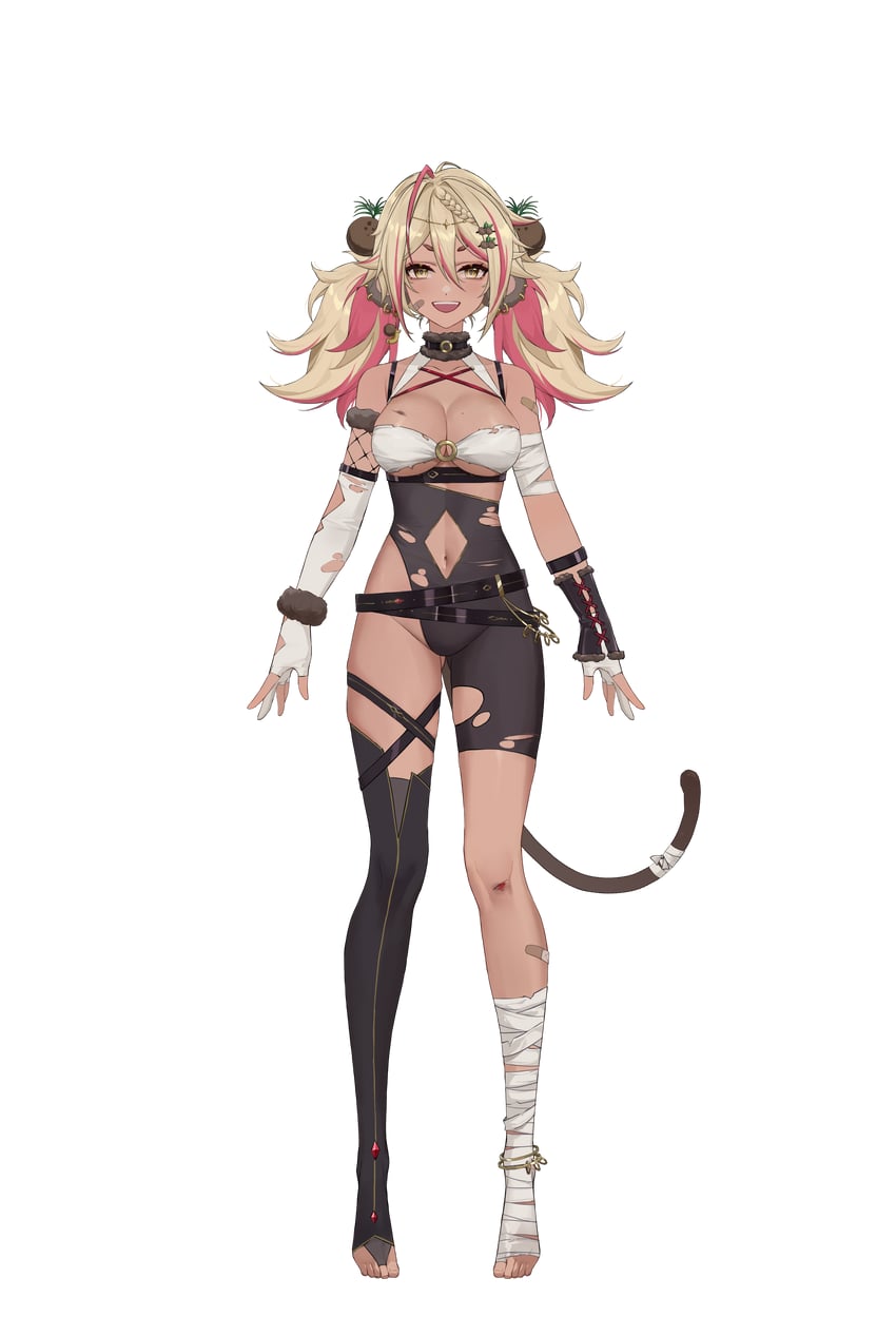 koko d. nuts (indie virtual youtuber) drawn by louloulou