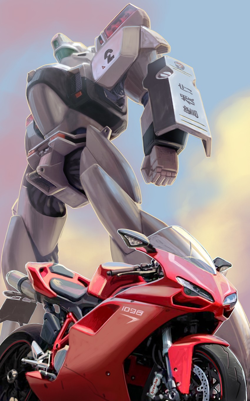 av-98 ingram (kidou keisatsu patlabor) drawn by k-kat