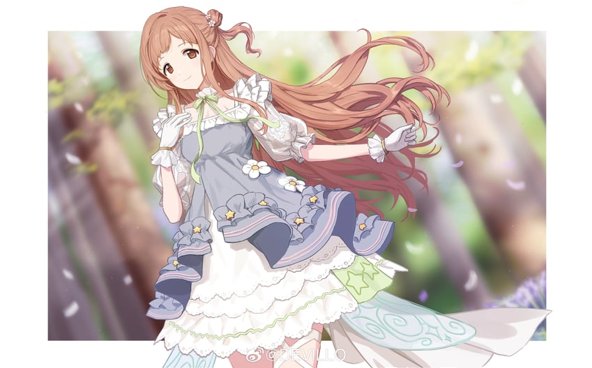 sakuragi mano (idolmaster and 1 more) drawn by devil_lo