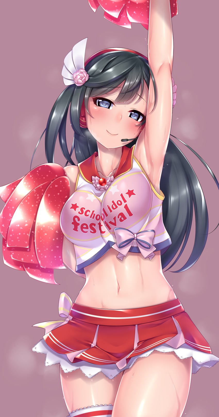 yuki setsuna (love live! and 2 more) drawn by gatchu