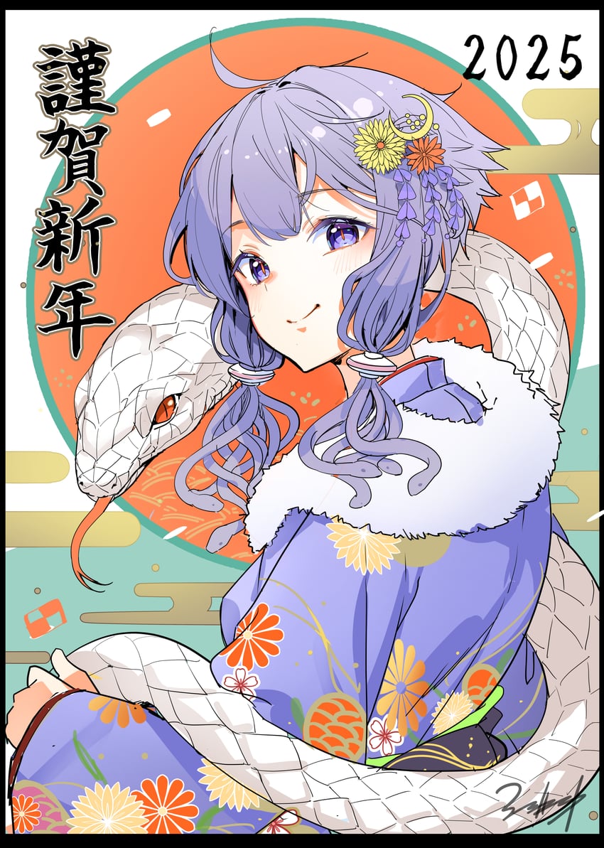 yuzuki yukari (vocaloid and 1 more) drawn by ajishio