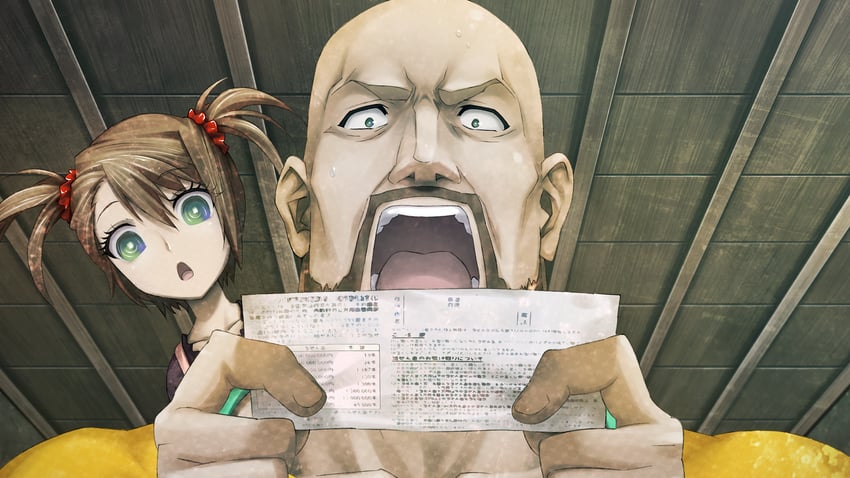 tennouji nae and tennouji yuugo (steins;gate and 1 more) drawn by huke