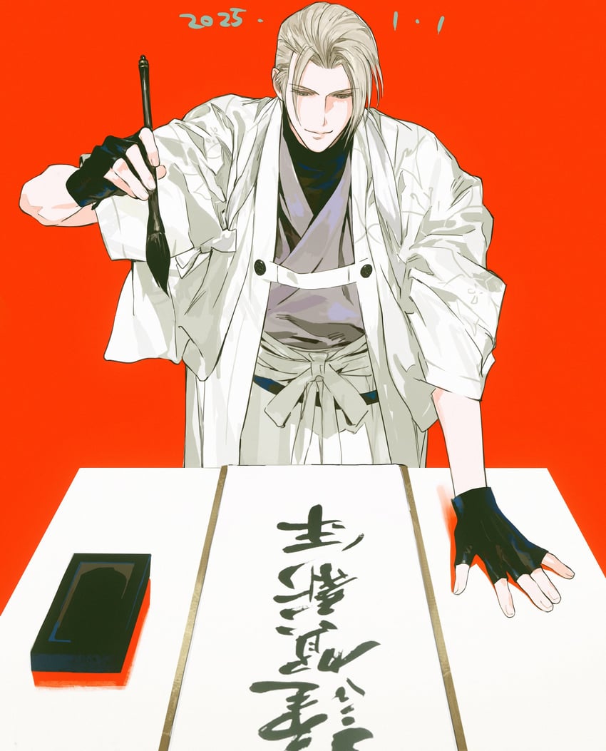 rufus shinra (final fantasy and 2 more) drawn by quxiaochong