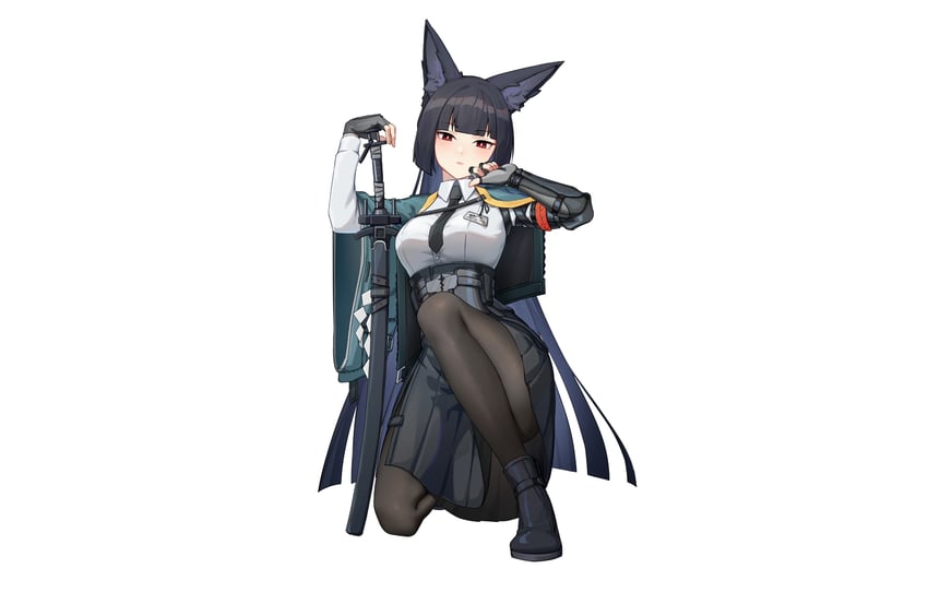 hoshimi miyabi (zenless zone zero) drawn by qian_qian_qian