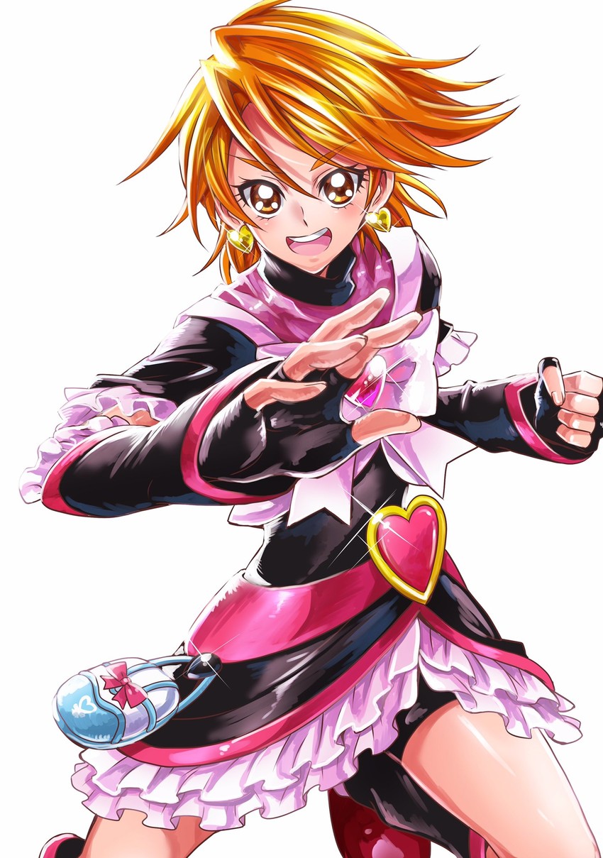 misumi nagisa and cure black (precure and 2 more) drawn by sharumon
