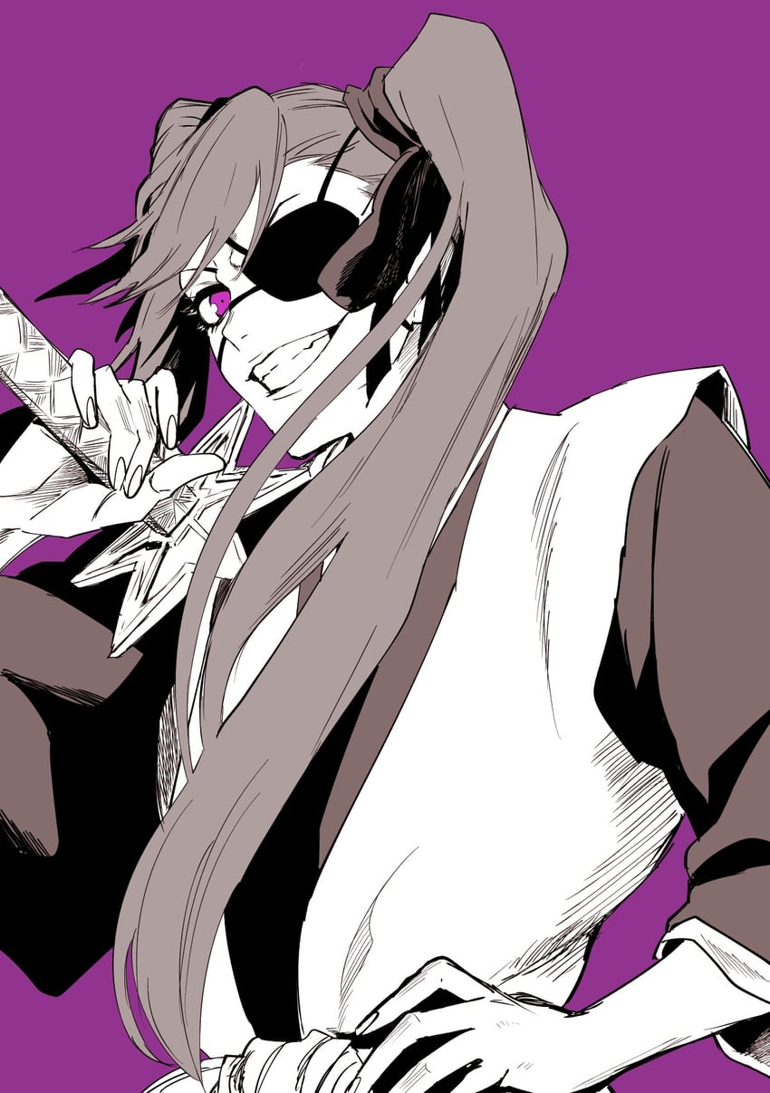 saitou furoufushi (bleach and 1 more) drawn by koh_(kkh2666)