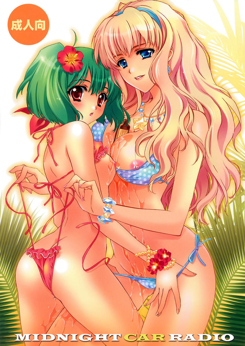 sheryl nome and ranka lee (macross and 1 more) drawn by carnelian
