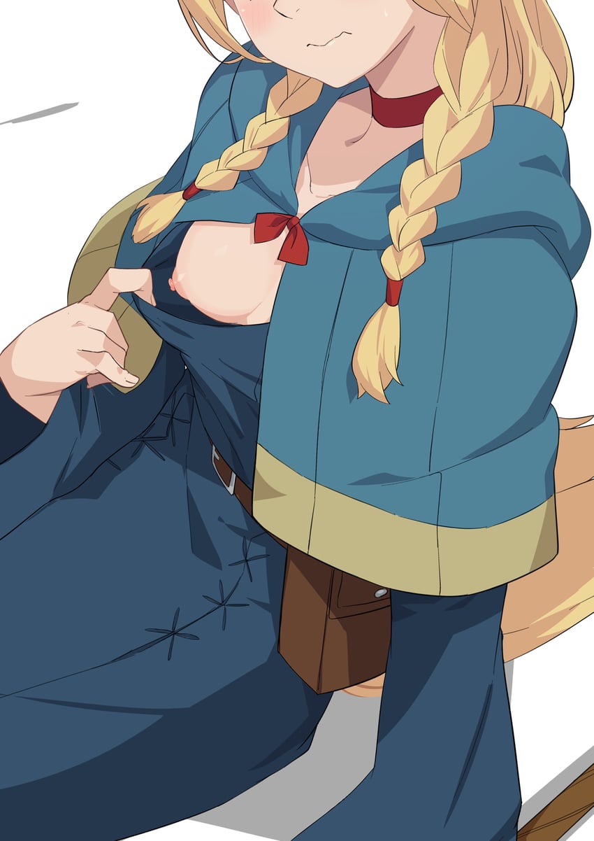 marcille donato (dungeon meshi) drawn by morisobo