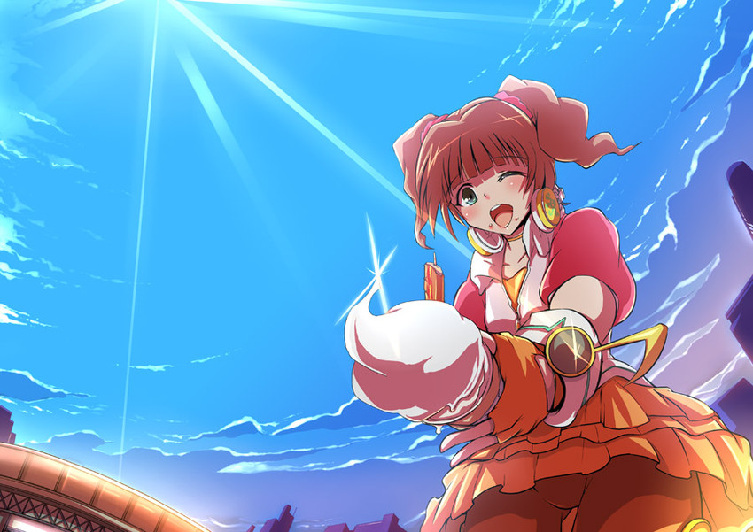 takatsuki yayoi (idolmaster and 2 more) drawn by maruwa_tarou