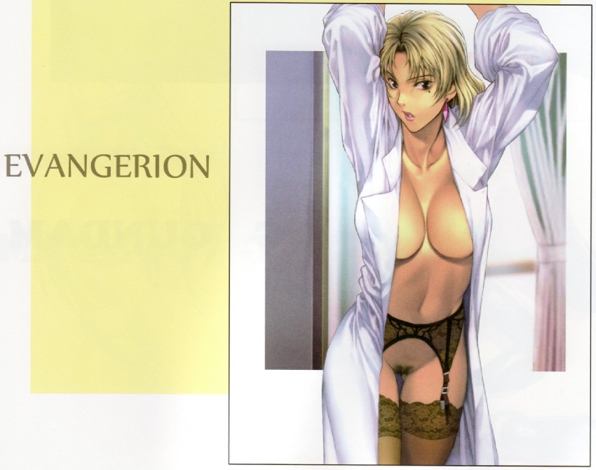 akagi ritsuko (neon genesis evangelion) drawn by homare_(fool's_art)