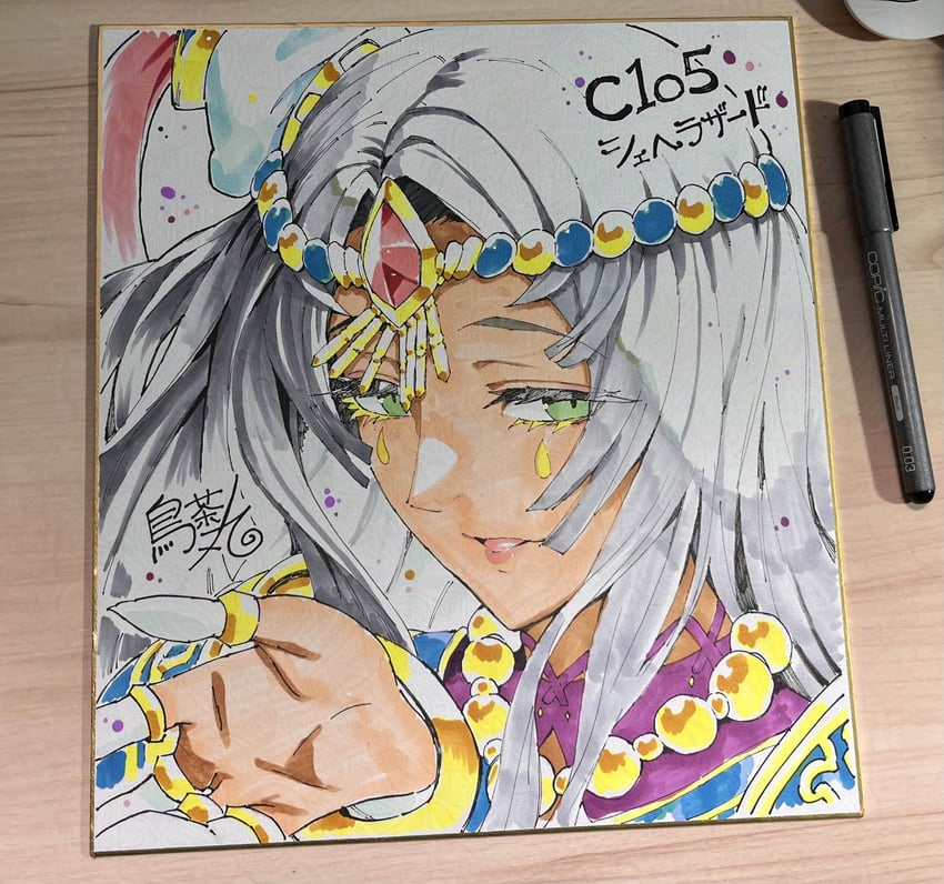 scheherazade (fate and 1 more) drawn by torichamaru