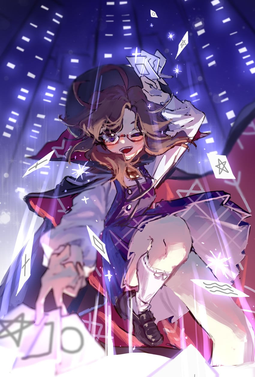 usami sumireko (touhou and 1 more) drawn by shouxishao_jiuyuan