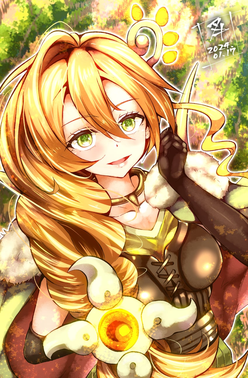 ritual beast tamer lara (yu-gi-oh!) drawn by sato_(yuki0634)