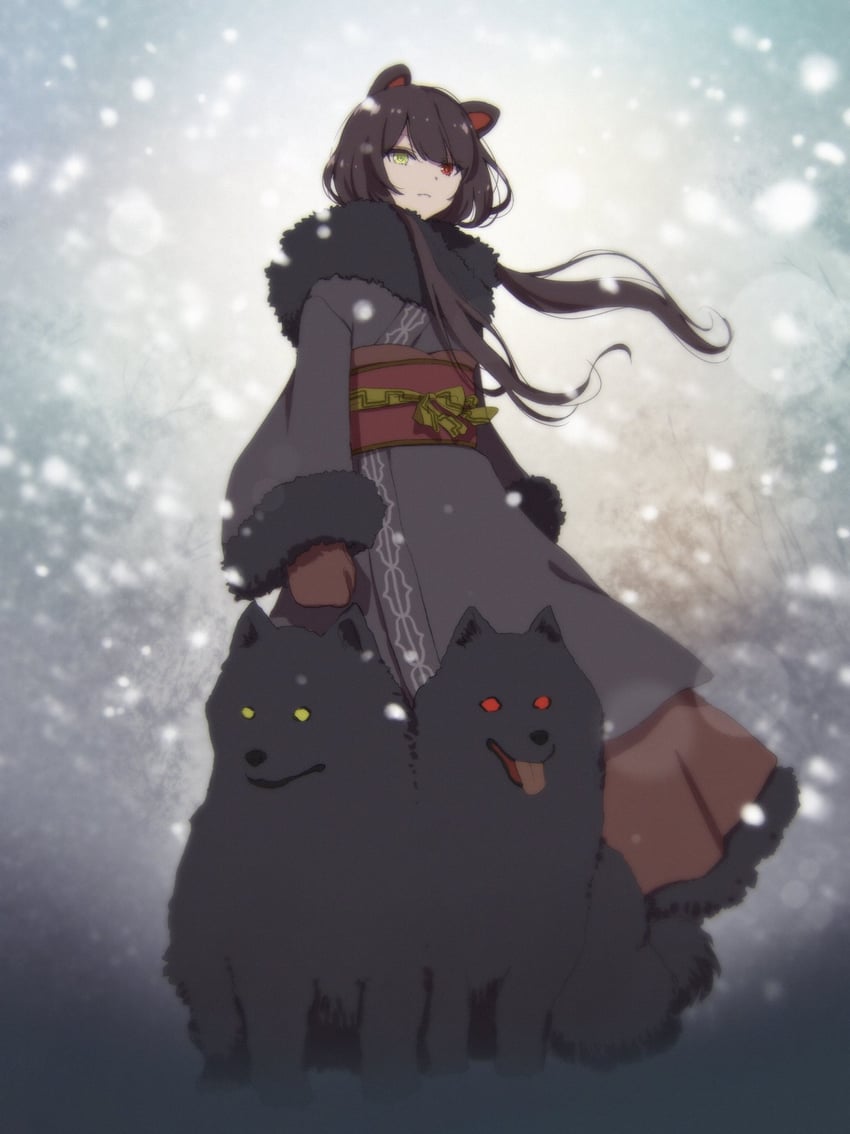 inui toko and banken (nijisanji) drawn by inumoto