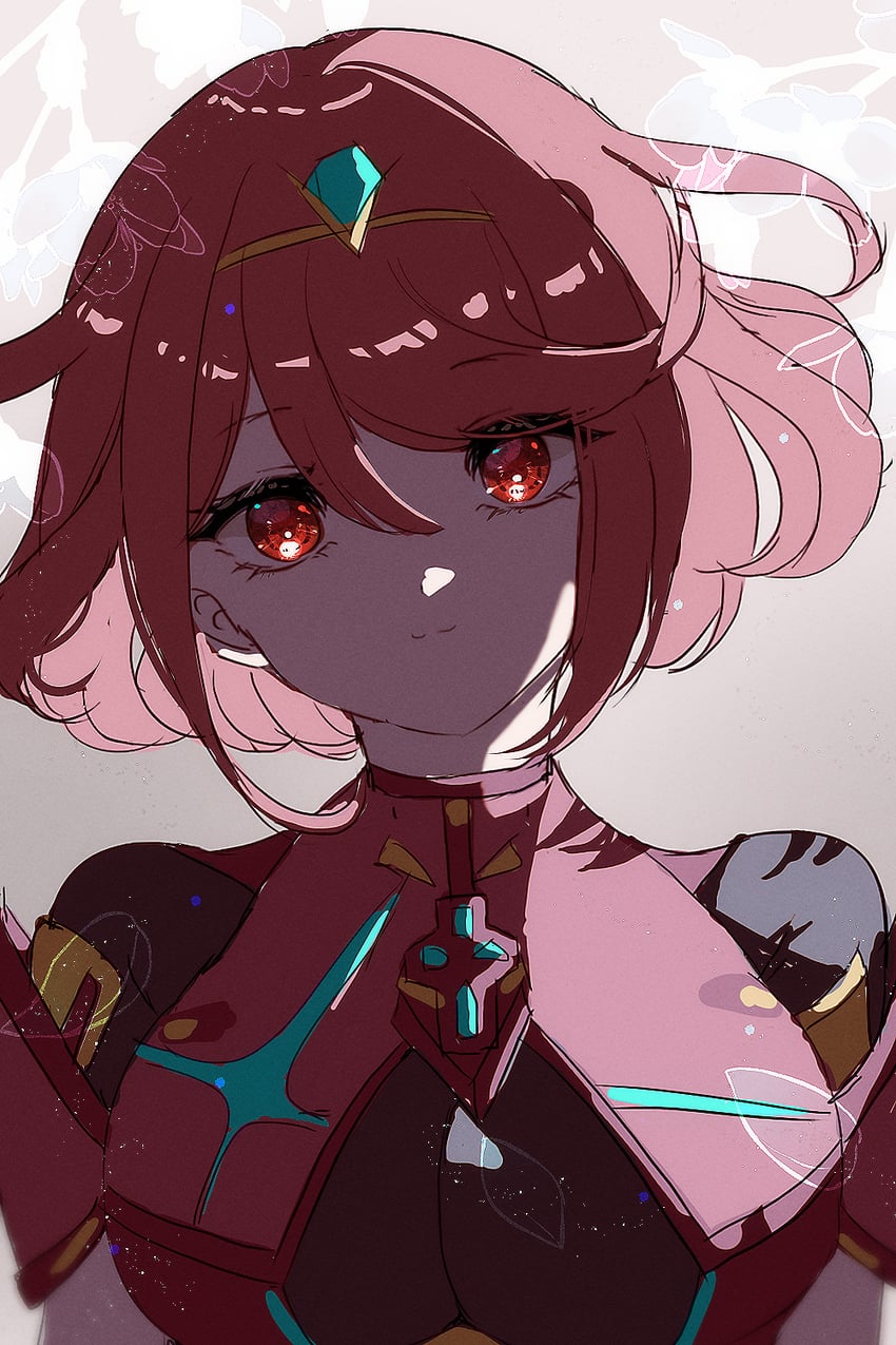 pyra (xenoblade chronicles and 1 more) drawn by zer00han