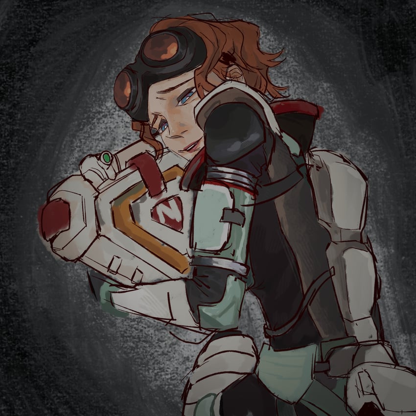 horizon (apex legends) drawn by le_ji_sheng_bei
