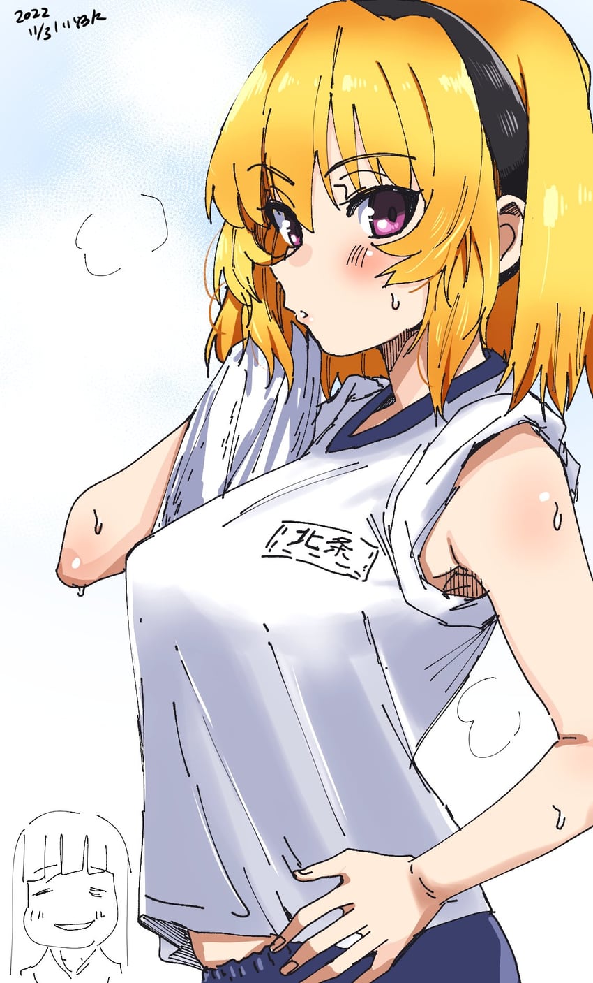 furude rika and houjou satoko (higurashi no naku koro ni and 1 more) drawn by onuma_kuma