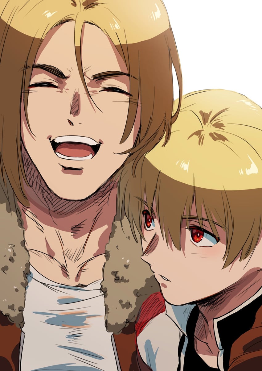 terry bogard and rock howard (fatal fury and 1 more) drawn by beniazumaru