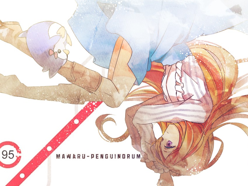 takakura himari and penguin 3-gou (mawaru penguindrum) drawn by intrinsical
