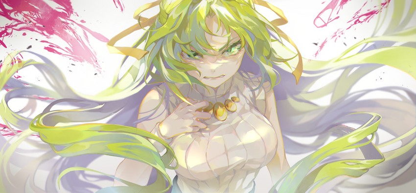 sonozaki shion (higurashi no naku koro ni) drawn by kyusoukyu