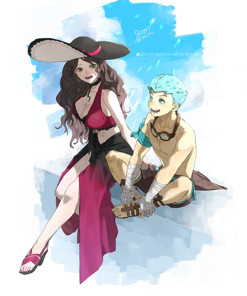 dorothea arnault and caspar von bergliez (fire emblem and 2 more) drawn by 91007