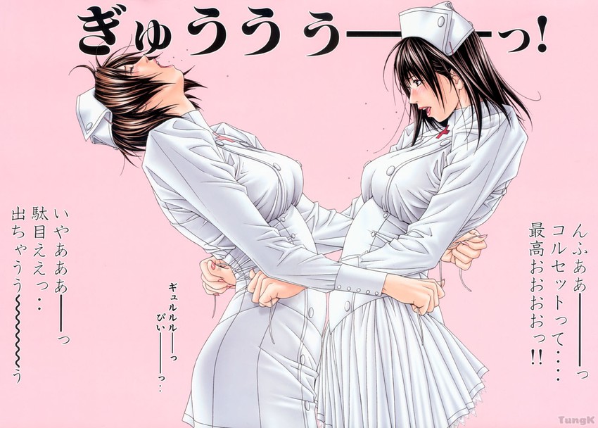 senou asuka and hasumi ren (g-taste) drawn by yagami_hiroki