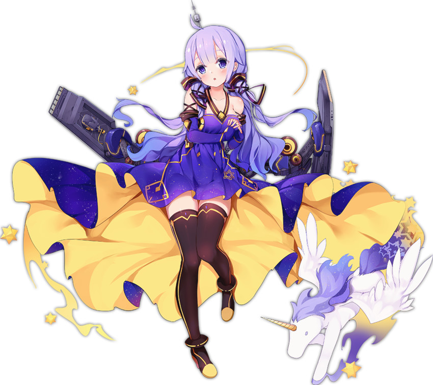 unicorn and xingchen (vocaloid and 2 more) drawn by kaede_(yumesaki_kaede)