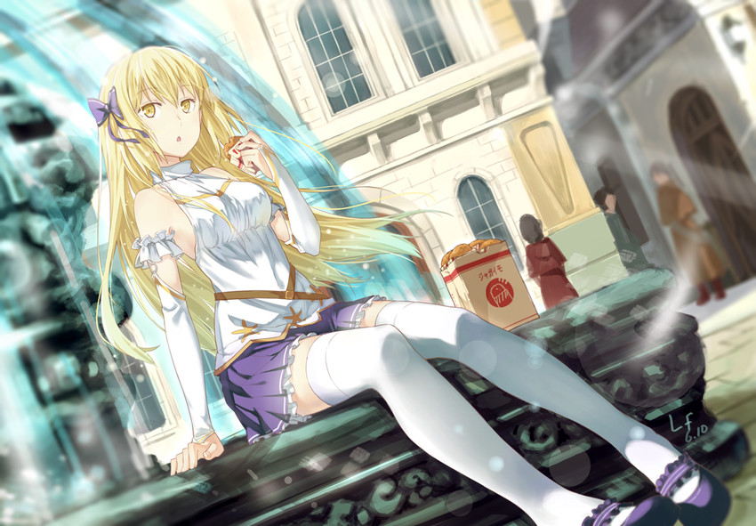 aiz wallenstein (dungeon ni deai wo motomeru no wa machigatteiru darou ka) drawn by linfi-muu