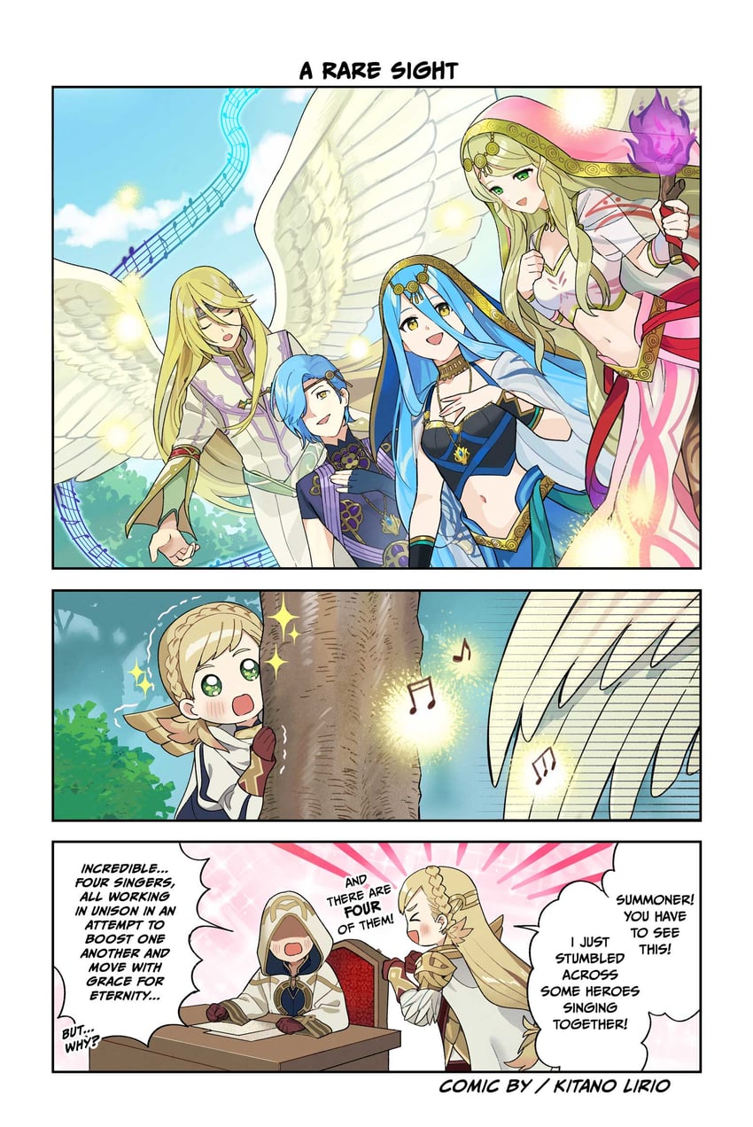 azura, kiran, sharena, leanne, reyson, and 1 more (fire emblem and 4 more) drawn by kitano_ririo