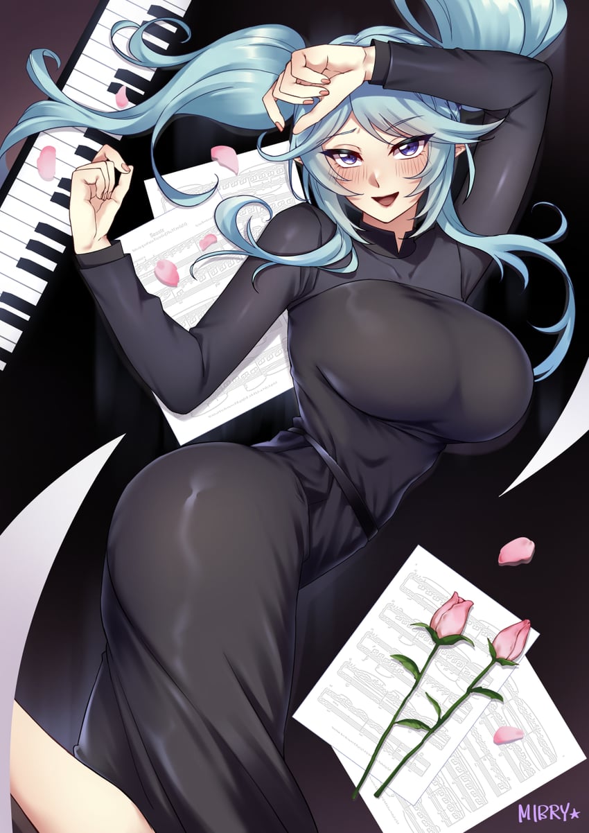 epsilon (kage no jitsuryokusha ni naritakute!) drawn by mibry_(phrysm)