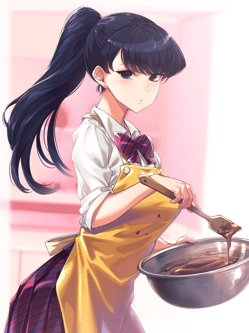 komi shouko (komi-san wa komyushou desu) drawn by mikel_(4hands)
