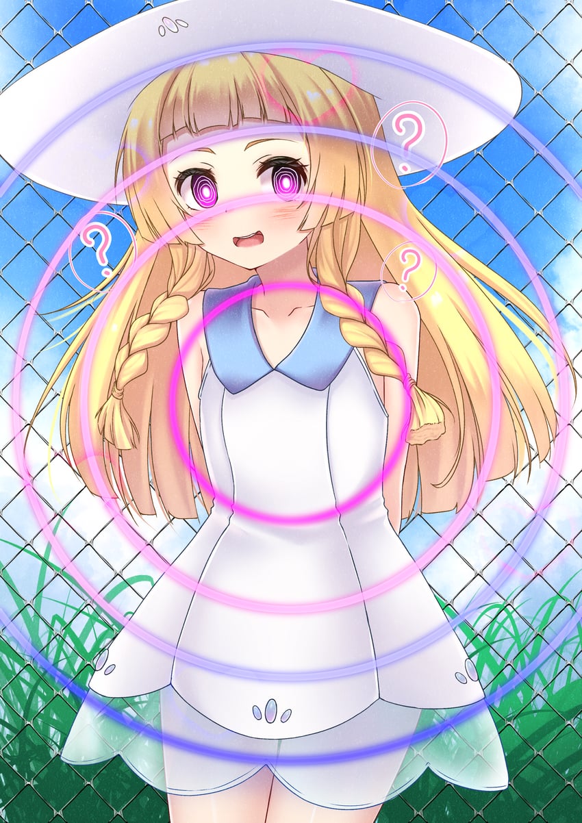 lillie (pokemon and 1 more) drawn by umatoriinnnu