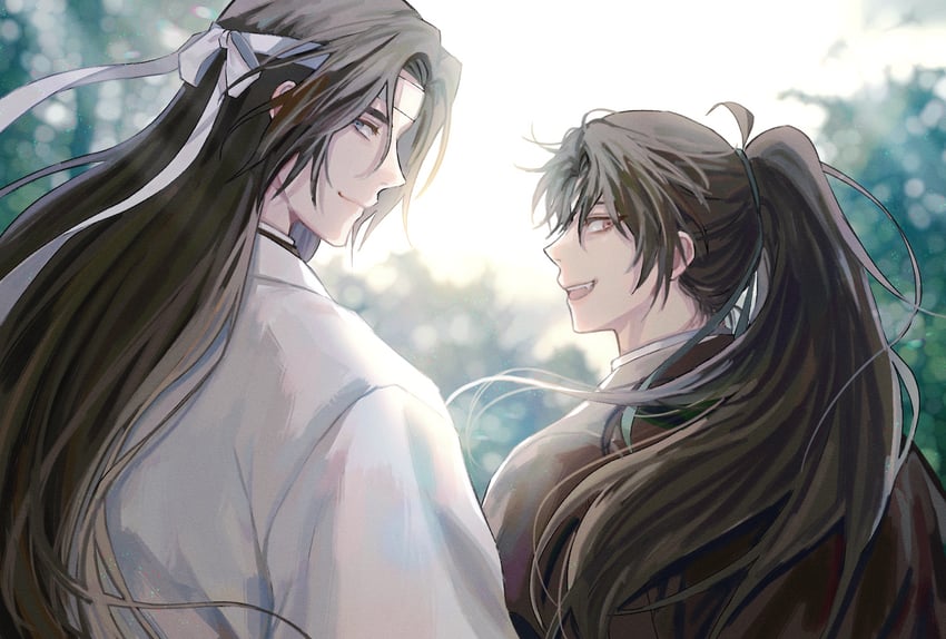 cheongmyeong and baekcheon (return of the mount hua sect) drawn by 100arnldudnj
