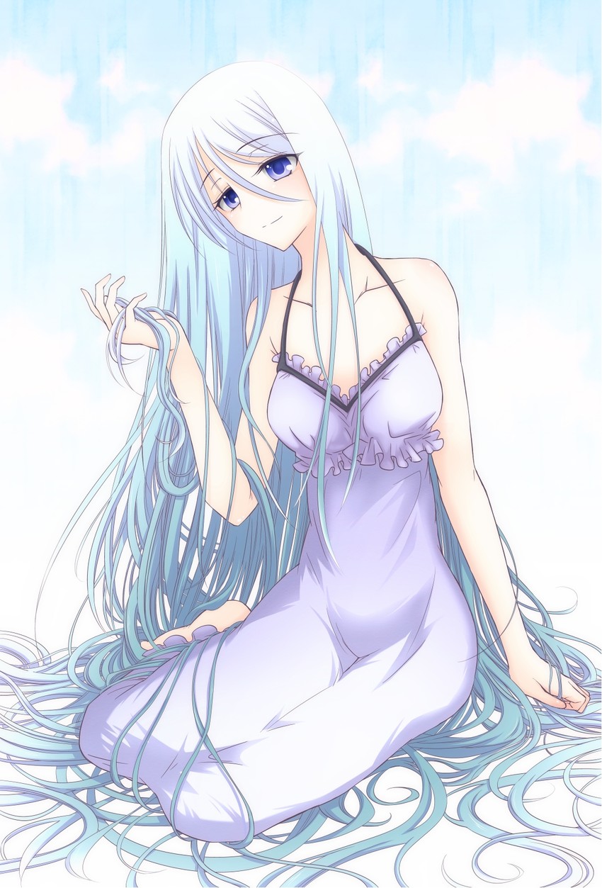 maiden with eyes of blue (yu-gi-oh! and 1 more) drawn by eteraito