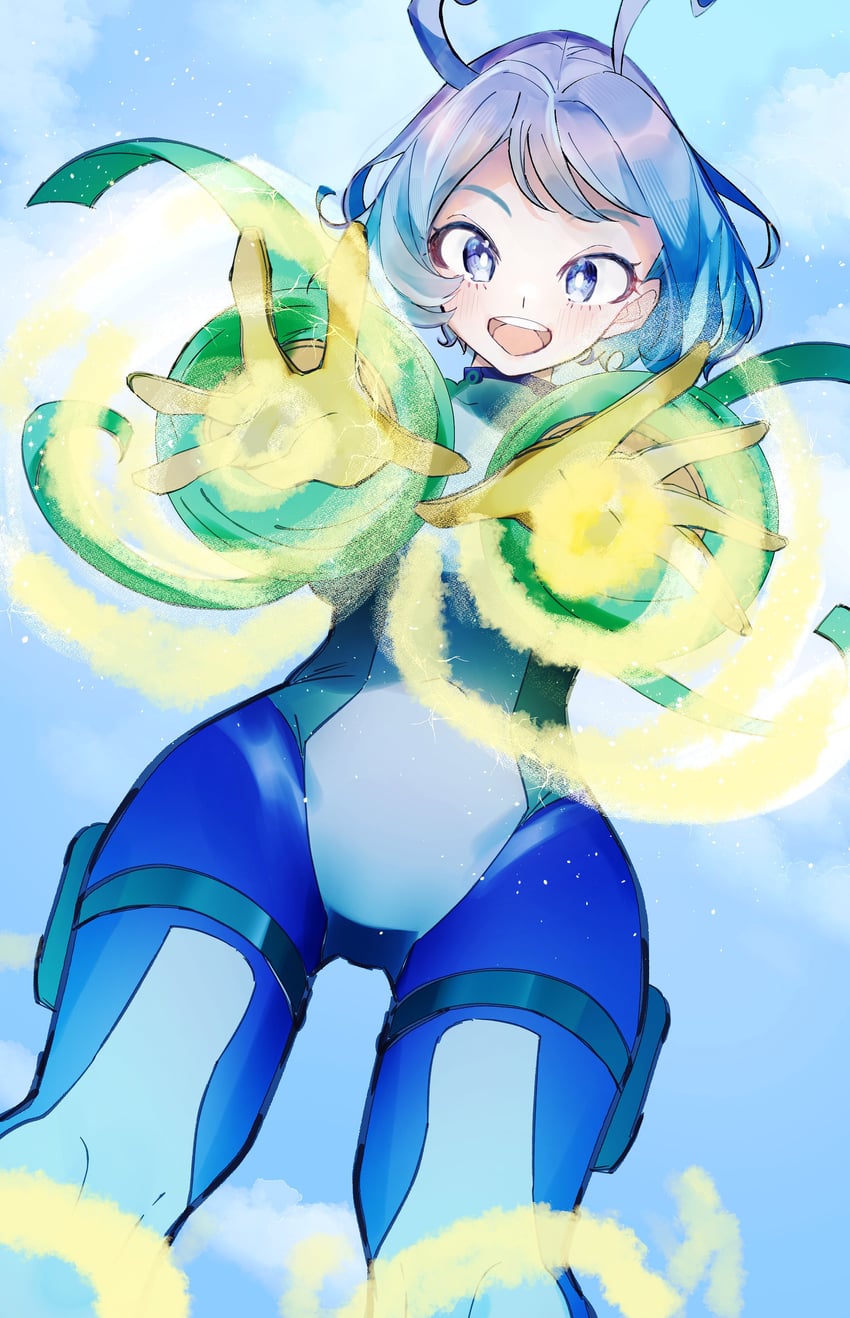 hado nejire (boku no hero academia) drawn by suna_(hanahanaamika)