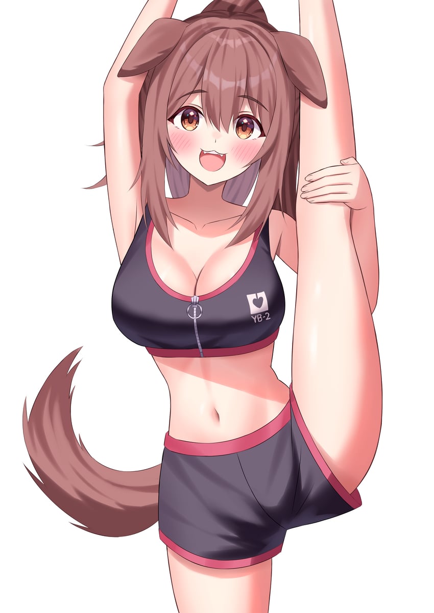 inugami korone (hololive) drawn by kumoru_(kumoru_145)