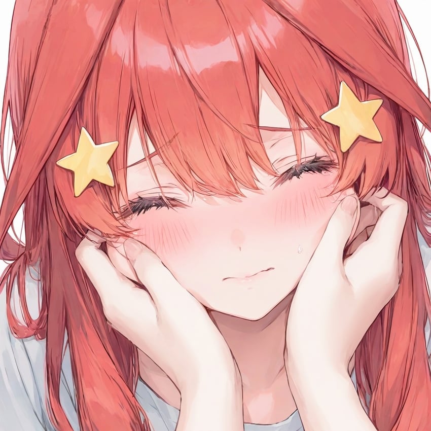 nakano itsuki (go-toubun no hanayome) drawn by reinova