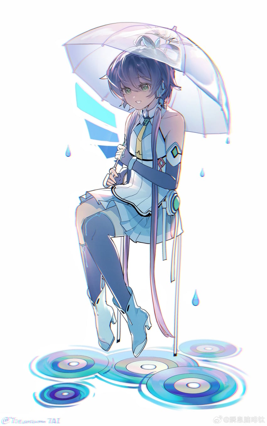 luo tianyi and luo tianyi v4 (vocaloid and 1 more) drawn by titaniumtai