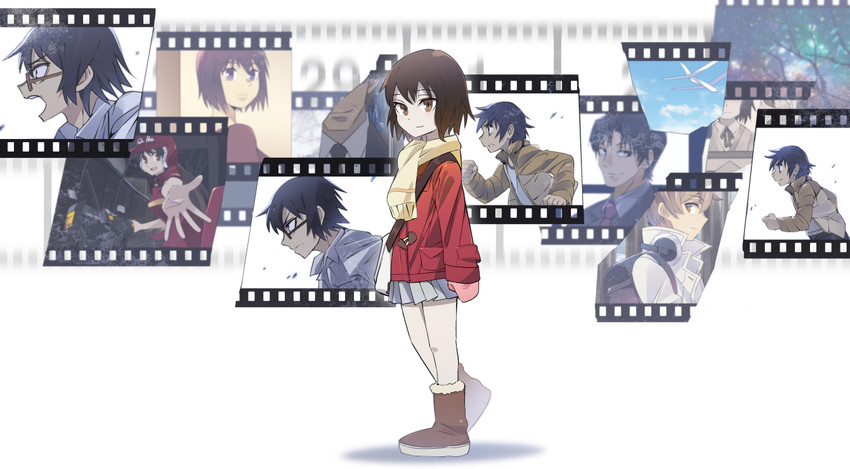 hinazuki kayo, fujinuma satoru, yashiro gaku, kobayashi kenya, katagiri airi, and 1 more (boku dake ga inai machi) drawn by anzi