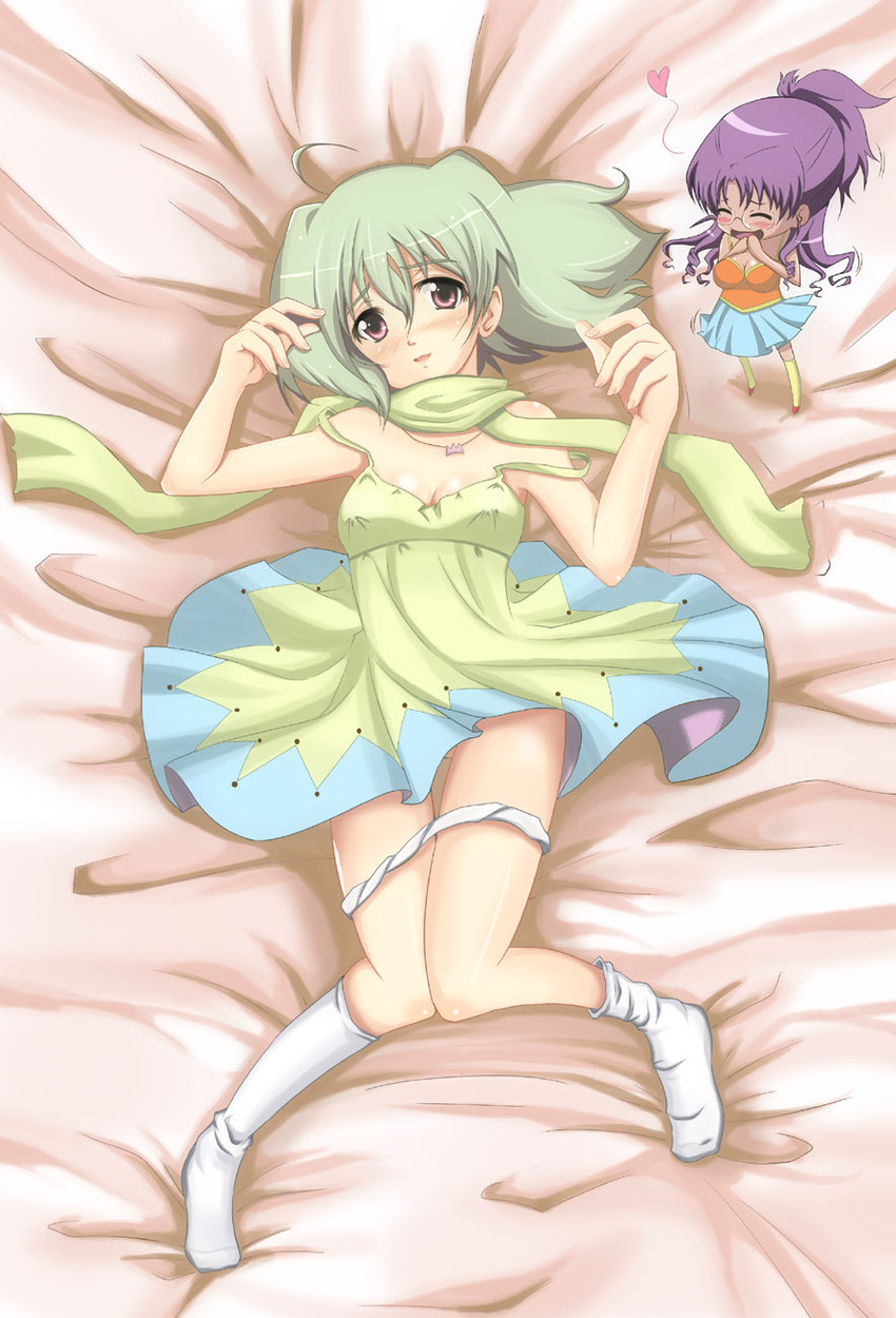 ranka lee and matsuura nanase (macross and 1 more) drawn by yotsuha_(little_squash)