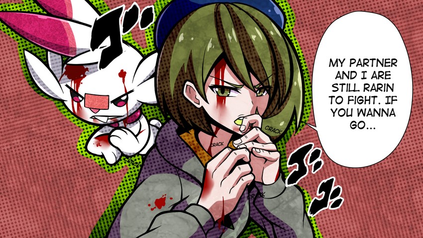 gloria and scorbunny (pokemon and 2 more) drawn by mgx0
